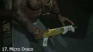 Micro Draco-style SMG — video context at 05:55