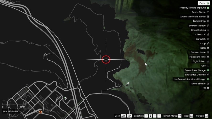 GTA 5 Ghost Location