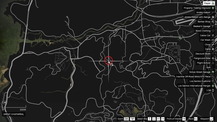 GTA 5 Mineshaft location
