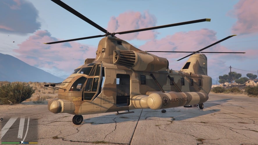 how to put the hook down in gta 5 cargobob