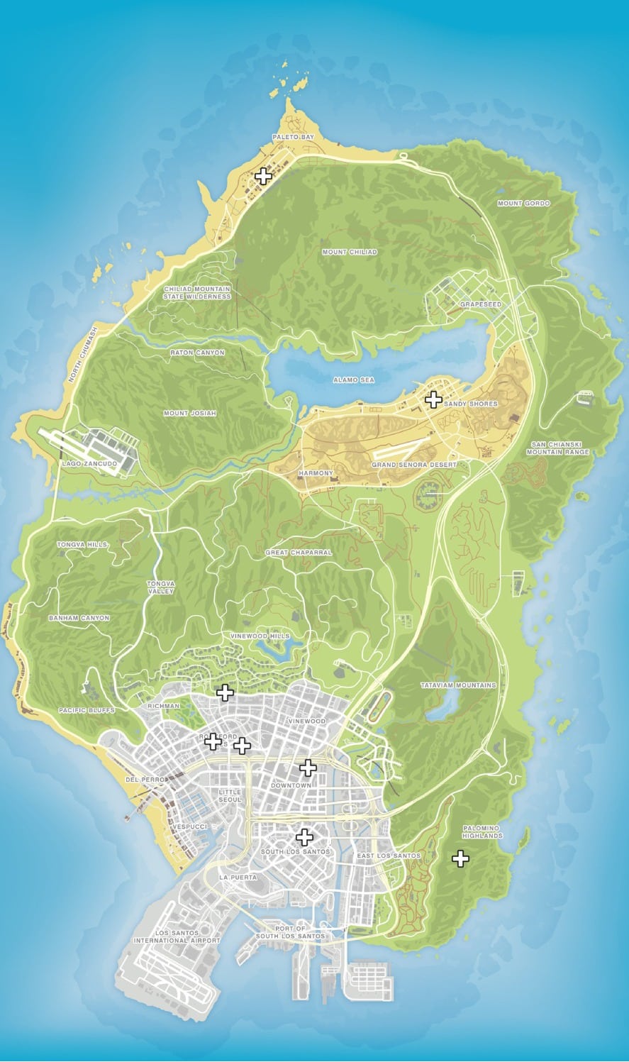 Where is East Los Santos Located In GTA 5?