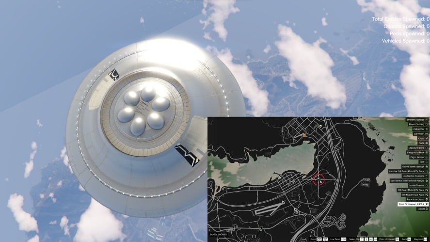 gta 5 ufo location