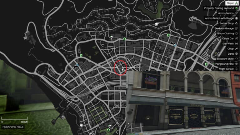 All 18 Jewelry Store Locations In GTA 5 Map Guide GTA XTREME Vangelico Portola Drive Branch 768x432 