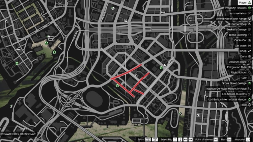 GTA 5 Gang territories Map and spawn places. - GTA V - GTAForums