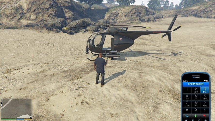 wie man einen Hubschrauber in GTA V spawnen kann