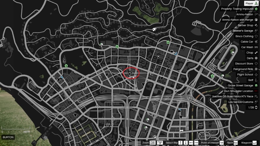 GTA 5 - Los Santos Customs Location Guide 