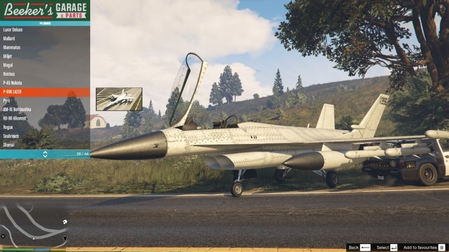 jet cheat gta 5