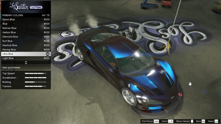 Top 5 best pearlescent colors to use on your car in GTA Online