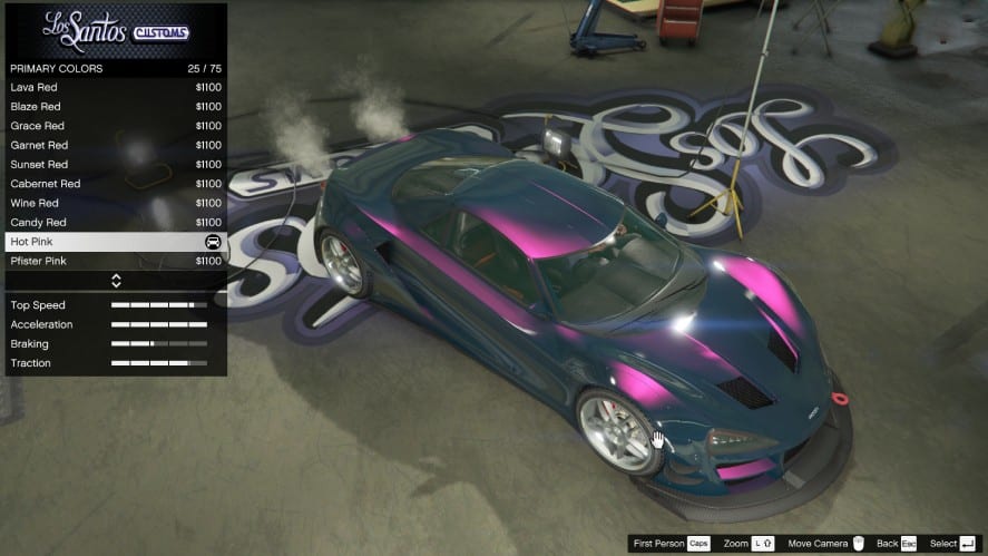 Top 5 best pearlescent colors to use on your car in GTA Online