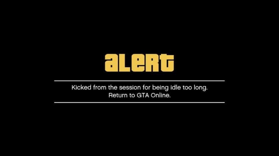 gta 5 how to afk without getting kicked