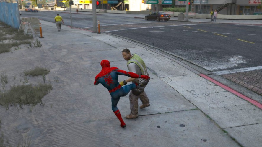 New mod for GTA V lets you play as Spider-Man