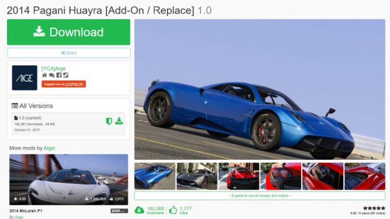 install car mod gta 5