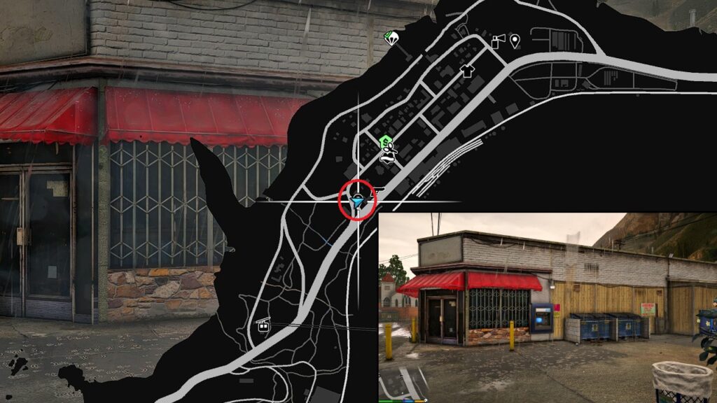 An ATM at the convenience store near the Sheriff's Office, Paleto Bay