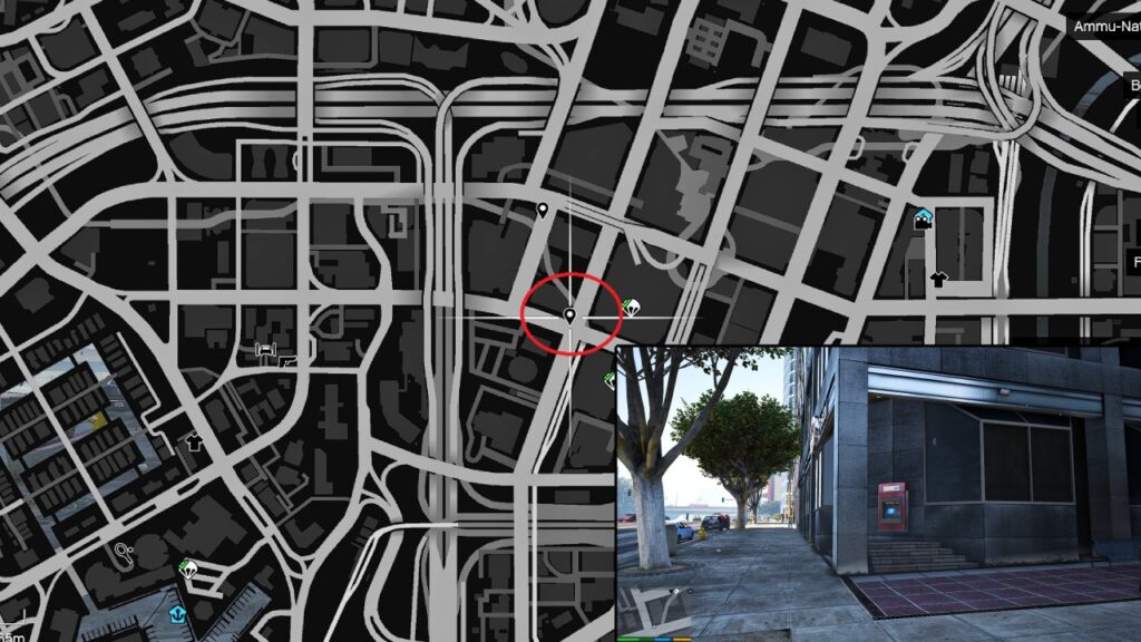 A wall-mounted ATM can be found at the 707 Vepucci building on Alta Street