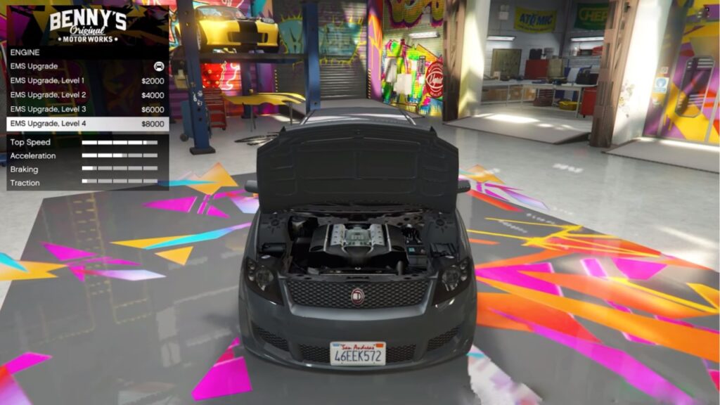 Customizing Cars at Benny's Garage in GTA Online