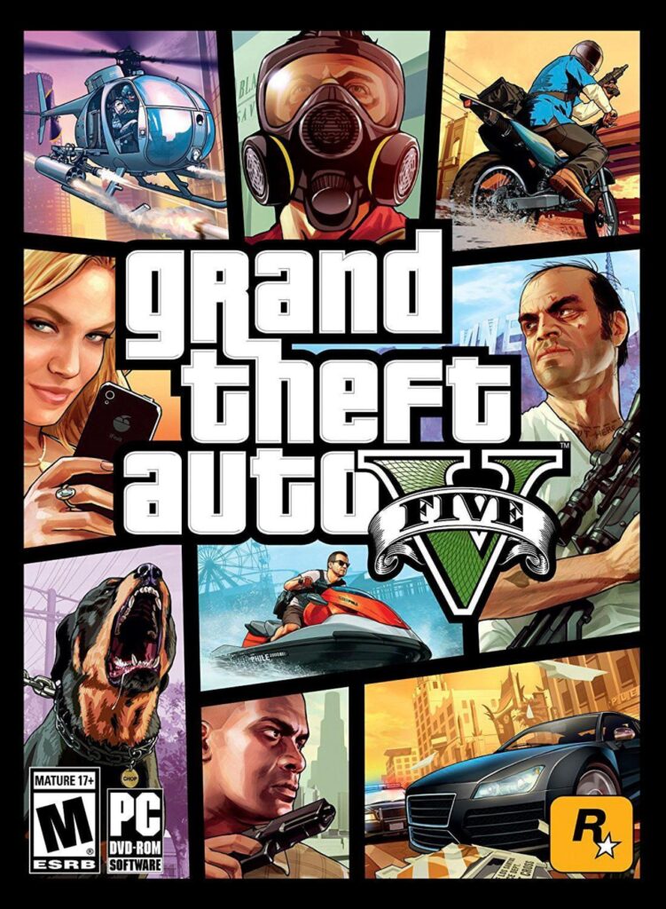 GTA 5 PC/Windows Official Cover