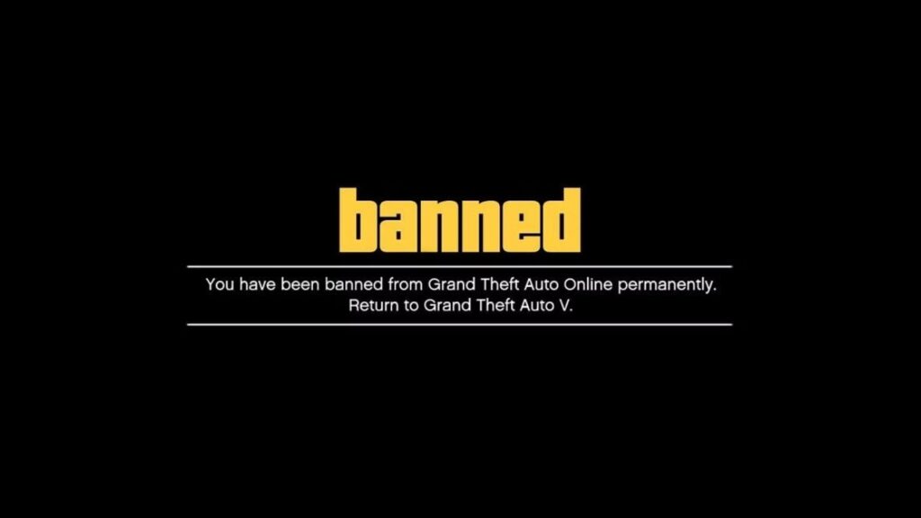 "You have been banned from Grand Theft Auto Online permanently" Fehler 