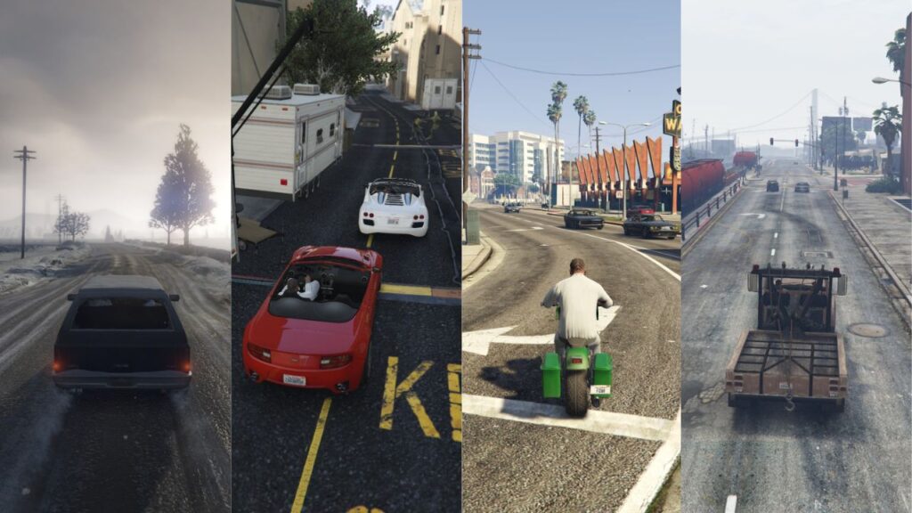 Die ersten paar Missionen in GTA V mit Prologue, Franklin and Lamar, Repossession, und Pulling Favors.