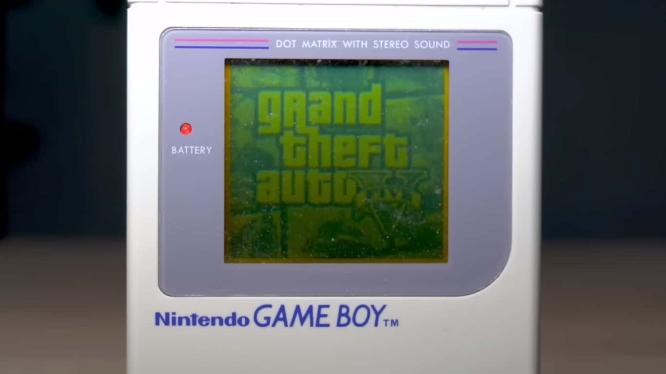 GTA 5 Is Now Playable on the Game Boy