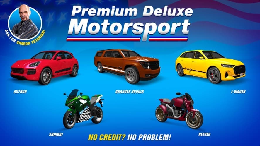 Premium Deluxe Motorsport Showroom