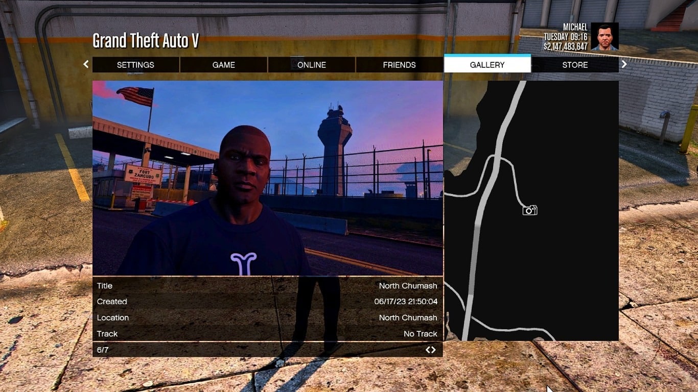 GTA 5 how to view snapmatic photos