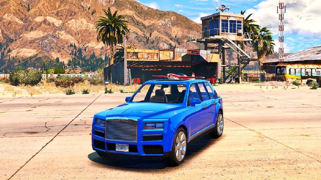 The Enus Jubilee in GTA Online.