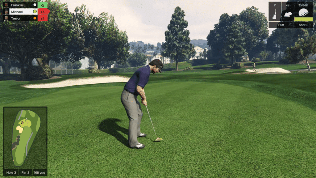 Golf spielen in GTA 5 
