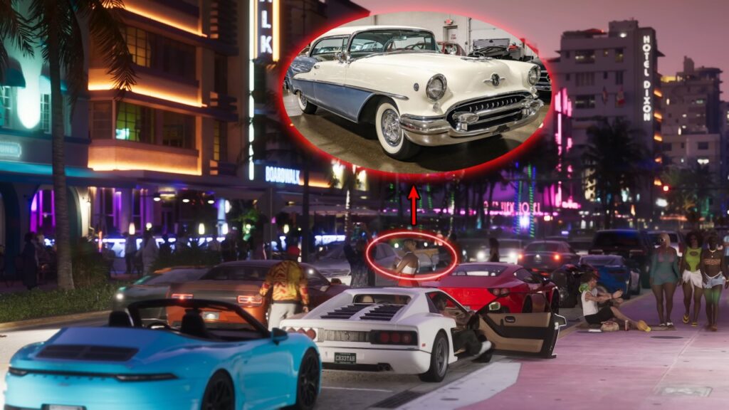 Das Oldsmobile Super 88 (Modell 1955) in der Ocan View Szene
