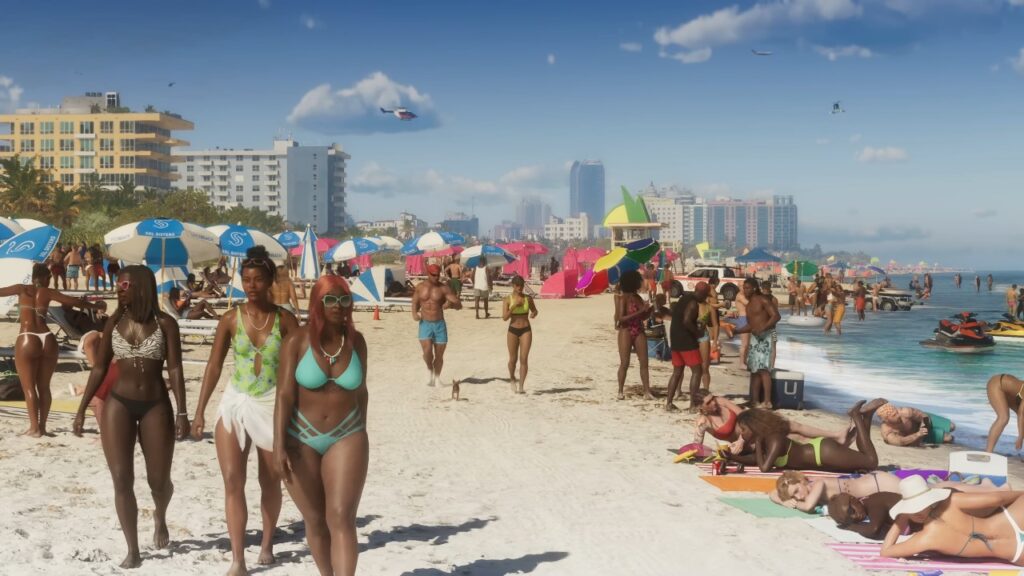 Der Unterschied in der Bewegung und den Aktivitäten der NSCs am Strand