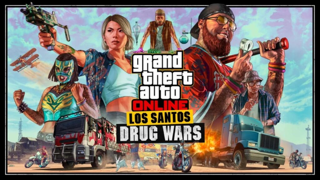 The Los Santos Drug Wars artwork