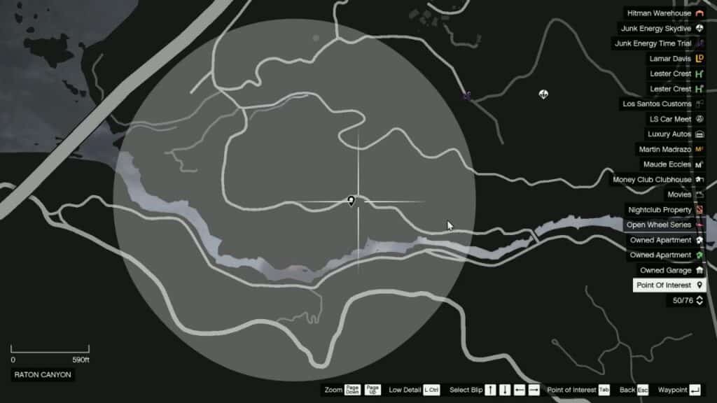 Kartensymbol des Autowracks in der Yeti-Jagd von GTA Online.