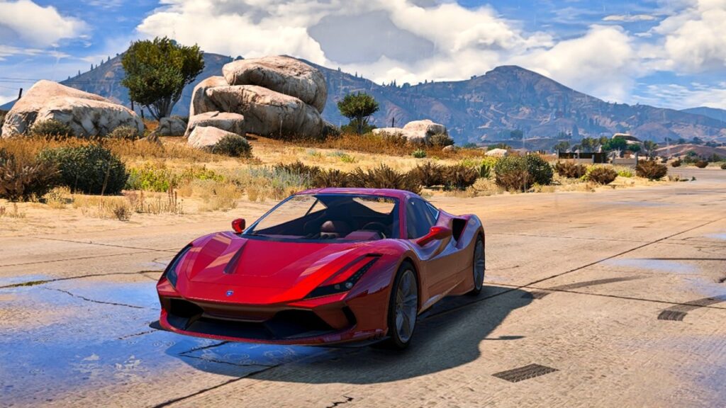 The Grotti Turismo Omaggio in GTA Online.