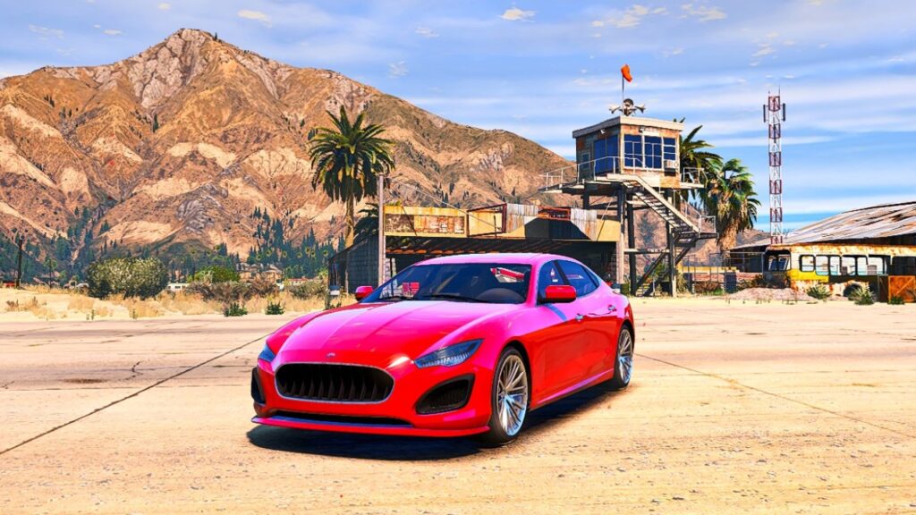 The Lampadati Cinquemila in GTA Online.