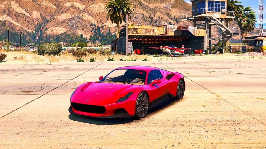 The Lampadati Corsita in GTA Online.