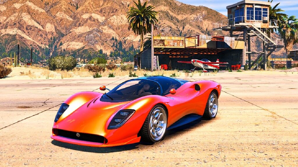 The Lampadati Tigon in GTA Online.