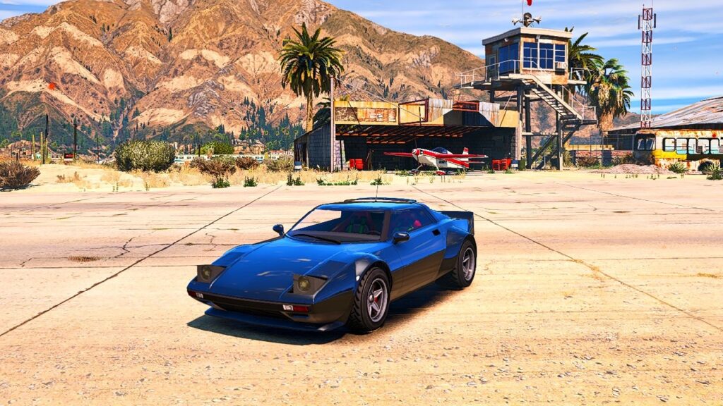 The Lampadati Tropos Rallye in GTA Online.