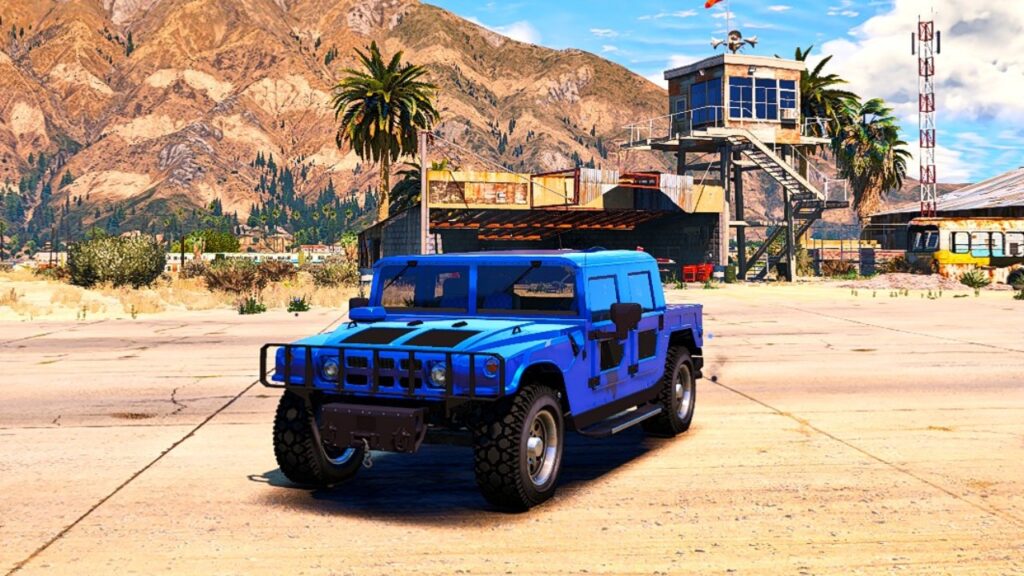 The Mammoth Patriot Mil-Spec in GTA Online.