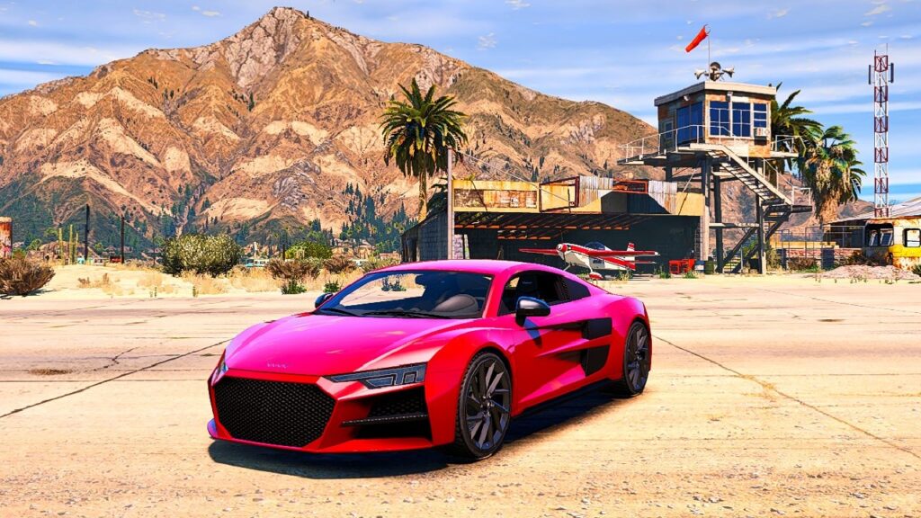 The Obey 10F in GTA Online.