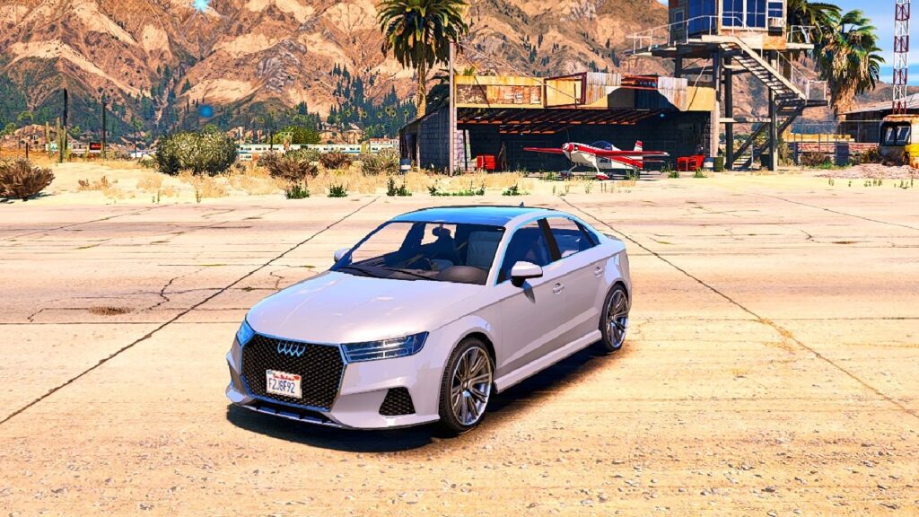 The Obey Tailgater S in GTA Online.