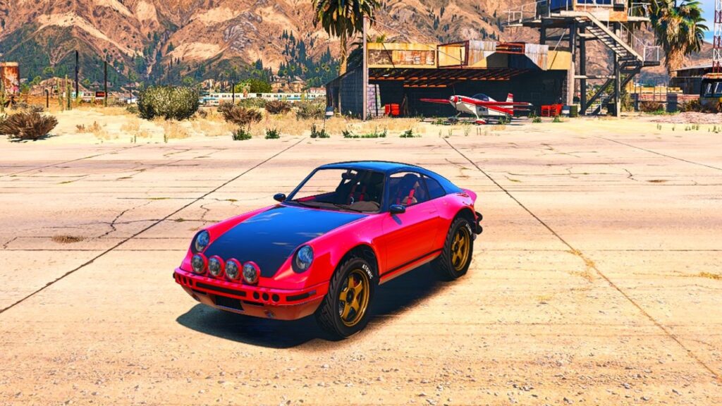 The Pfister Comet Safari in GTA Online.