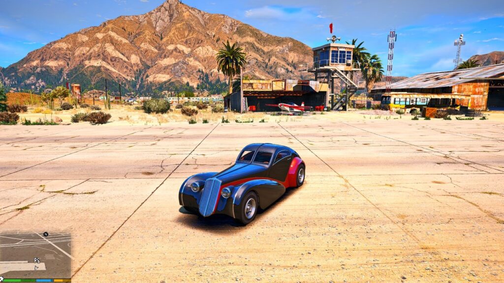 The Truffade Z-Type in GTA Online.
