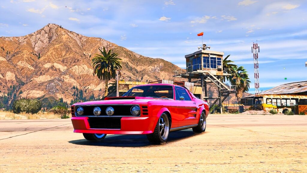 The Vapid Ellie in GTA Online.