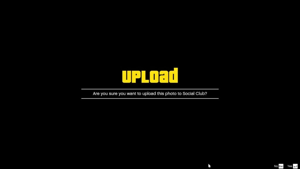 Das Upload Pop-up