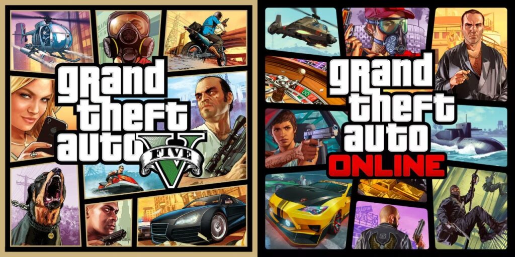 The cover pack of GTA 5 and GTA Online