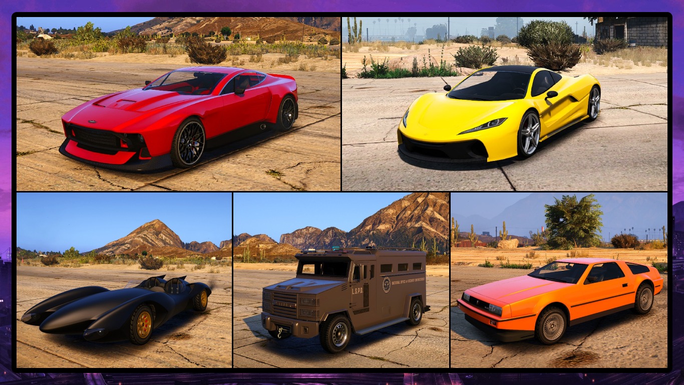 Top 10 most expensive cars in GTA 5