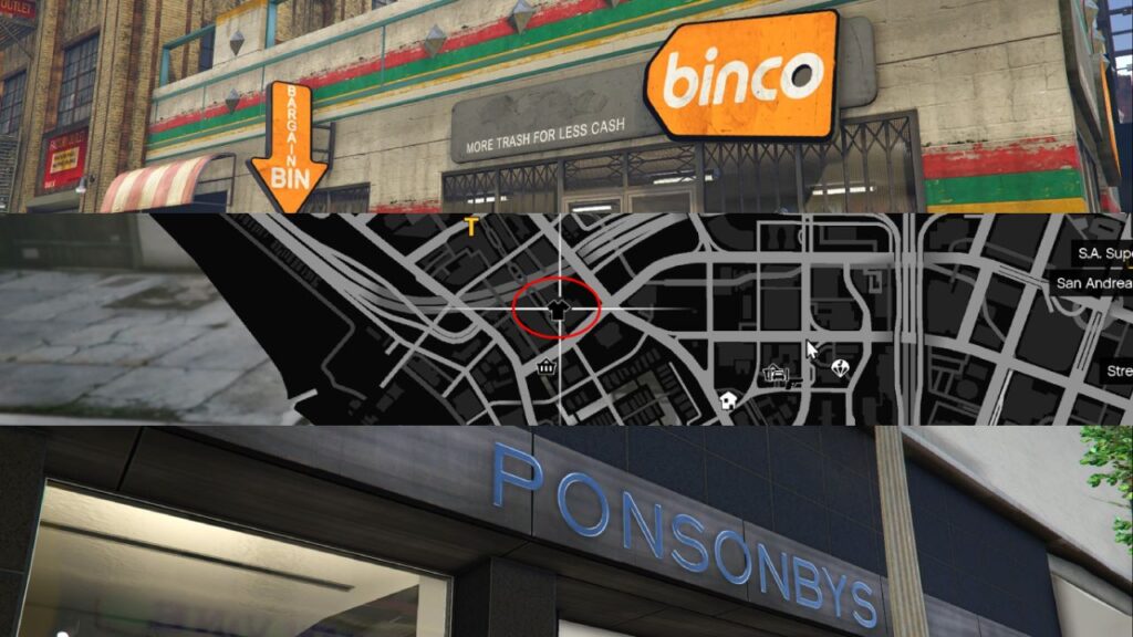Die Binco und Ponsonbys Läden in GTA Online 
