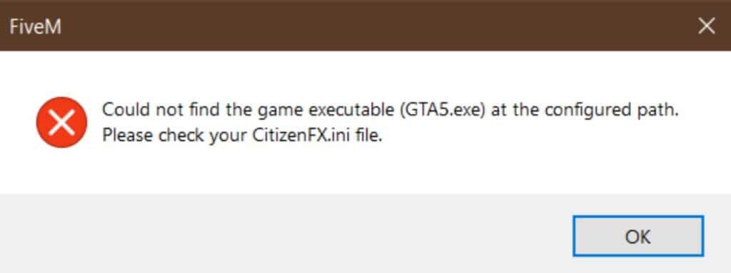 Das "Could Not Find The Game Executable" Error