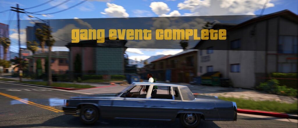 Gang Event complete notification