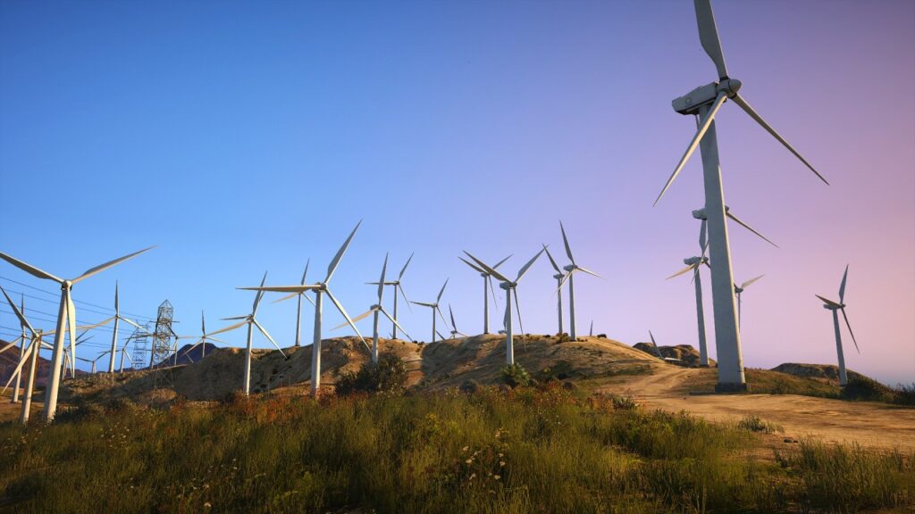 Der Windpark in GTA 5