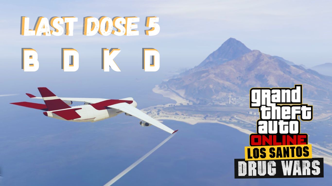 The GTA Online Protagonist flying the Cargo Plane in BDKD.